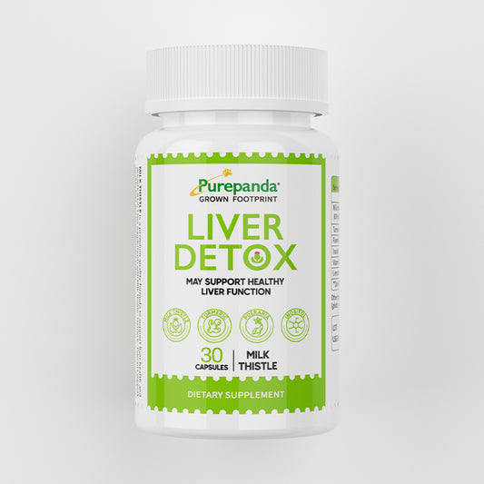 LIVER DETOX，MAY SUPPORT HEALTHY  LIVER FUNCTION